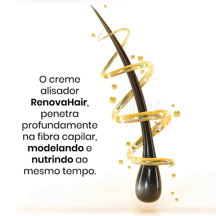 Creme Alisador Renova Hair  COMPRE 1 LEVE 2