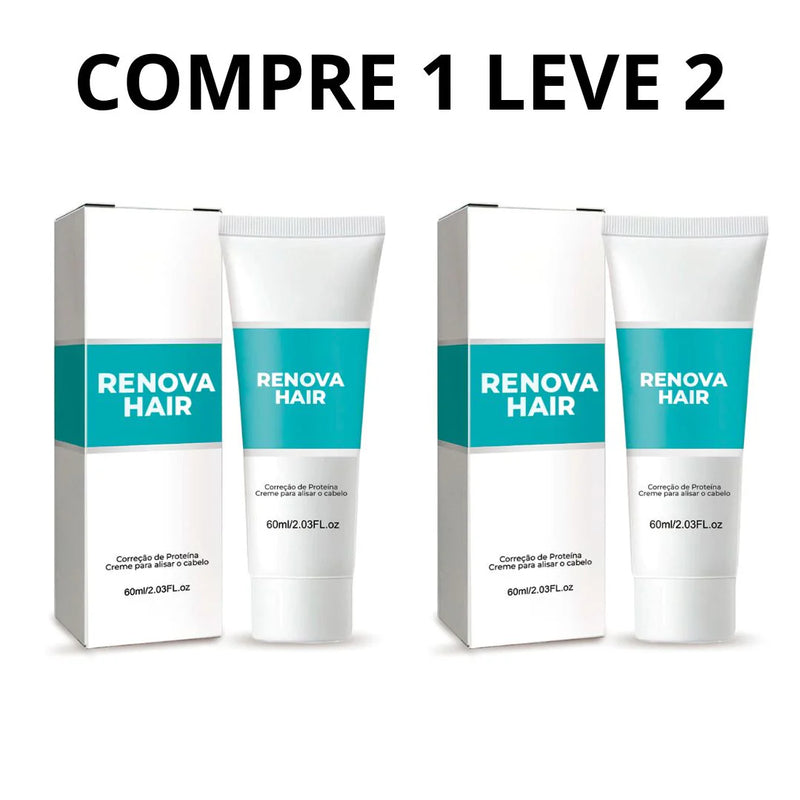 Creme Alisador Renova Hair  COMPRE 1 LEVE 2