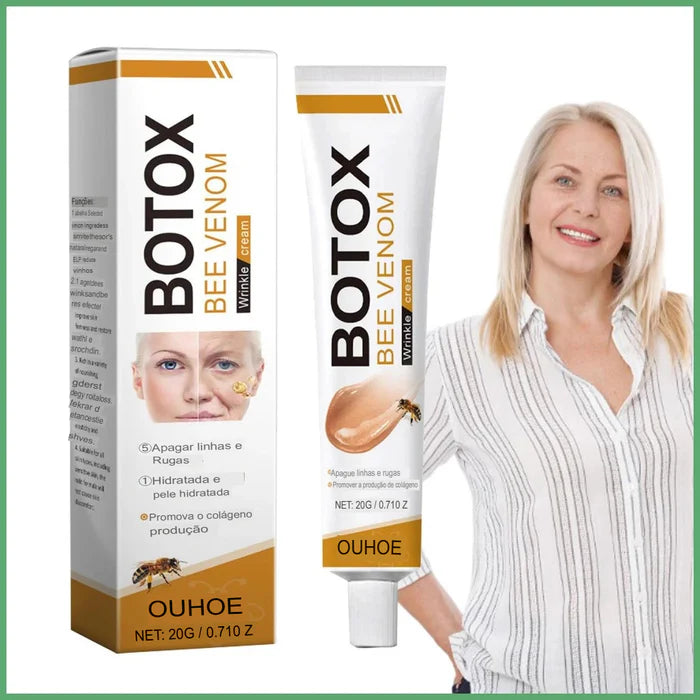 Botox BeeVenom - Creme Remoção de Rugas ( COMPRE 1 LEVE 2 )