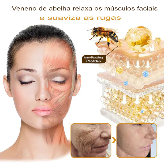 Botox BeeVenom - Creme Remoção de Rugas ( COMPRE 1 LEVE 2 )