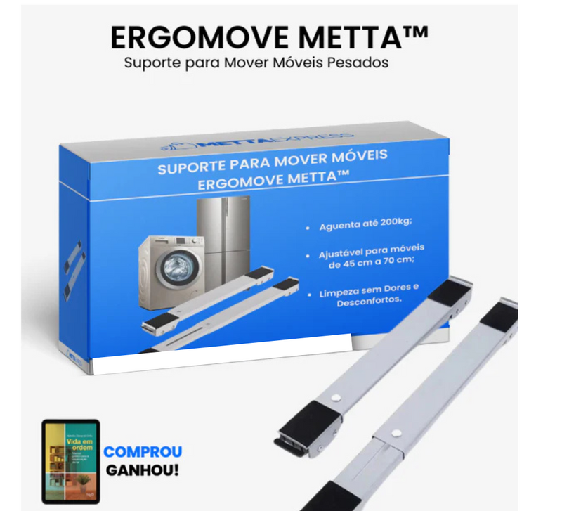 PROMO DE NATAL 🎅 Suporte para moveis - ErgoMove Metta™ + Brinde